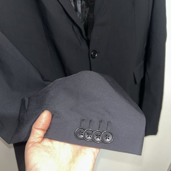 GSTQ Men's Flex Sport Coat Black Size X-Large XL NEW - Picture 7 of 9